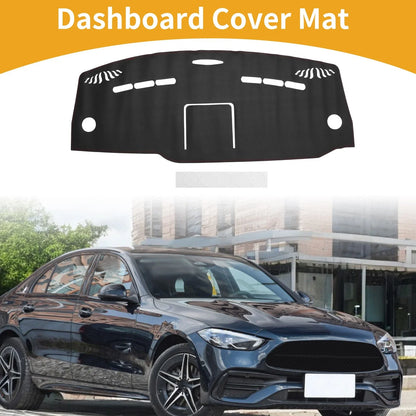 Dashboard Cover Mat for Mercedes-Benz Vito 2015-2020 - Black Red Carpet