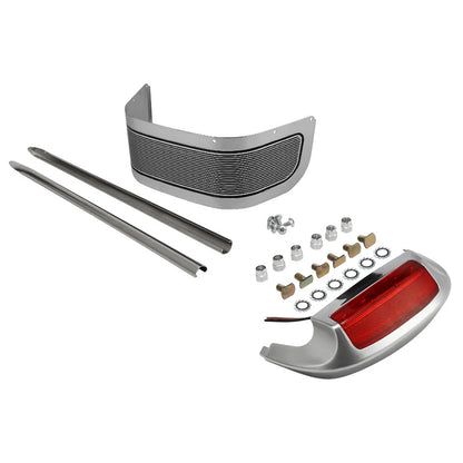 Front Fender Spear Trim Light Skirt for Harley Touring Glide (2014-2023)