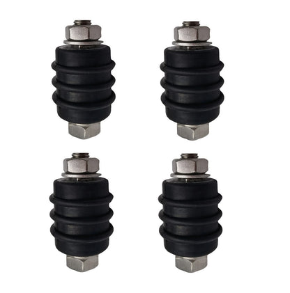 Set of 4 Upper Front Motor Mounts for Johnson Evinrude OMC Outboards (20-30 HP)
