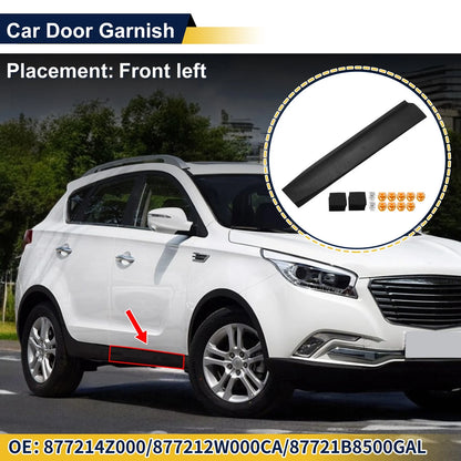 Front Left Door Lower Trim Panel No. 877214Z000 for Hyundai Santa Fe XL (2013–2019)