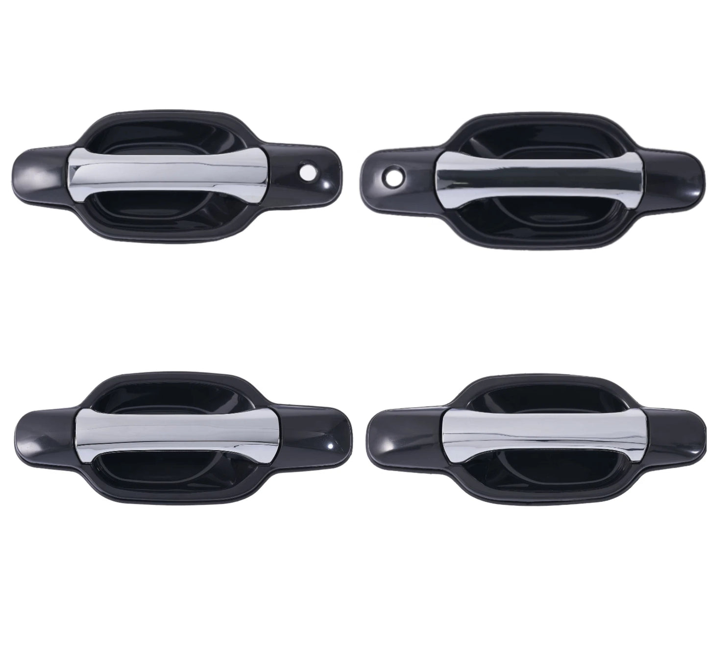 Set of 4 Chrome Wheel Covers