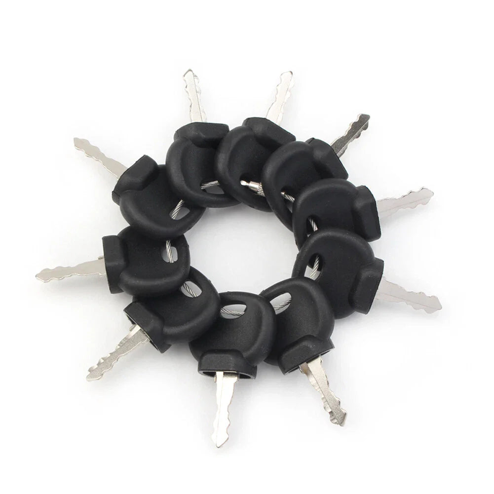 10 x Ignition Keys for JCB Equipment