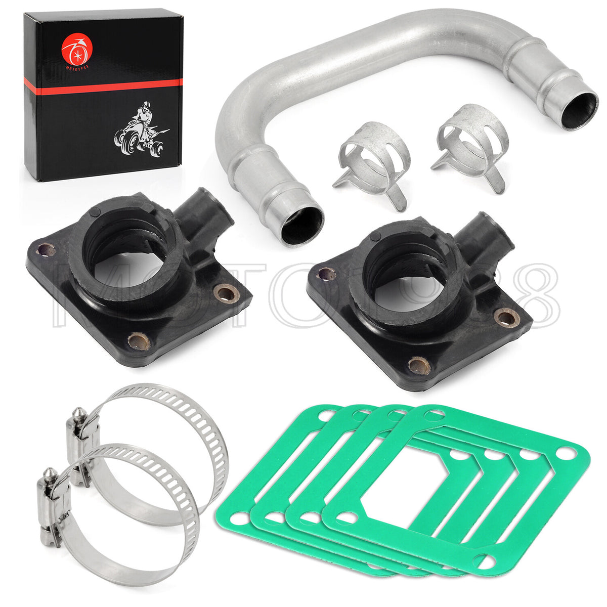 Carburetor Intake Manifold Boot & Gaskets for Yamaha Banshee 350 (1987–2006)