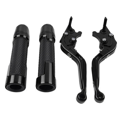 Folding Extendable Brake Clutch Lever Grip Set for Honda CB1100 CB1300 (2013-2023)