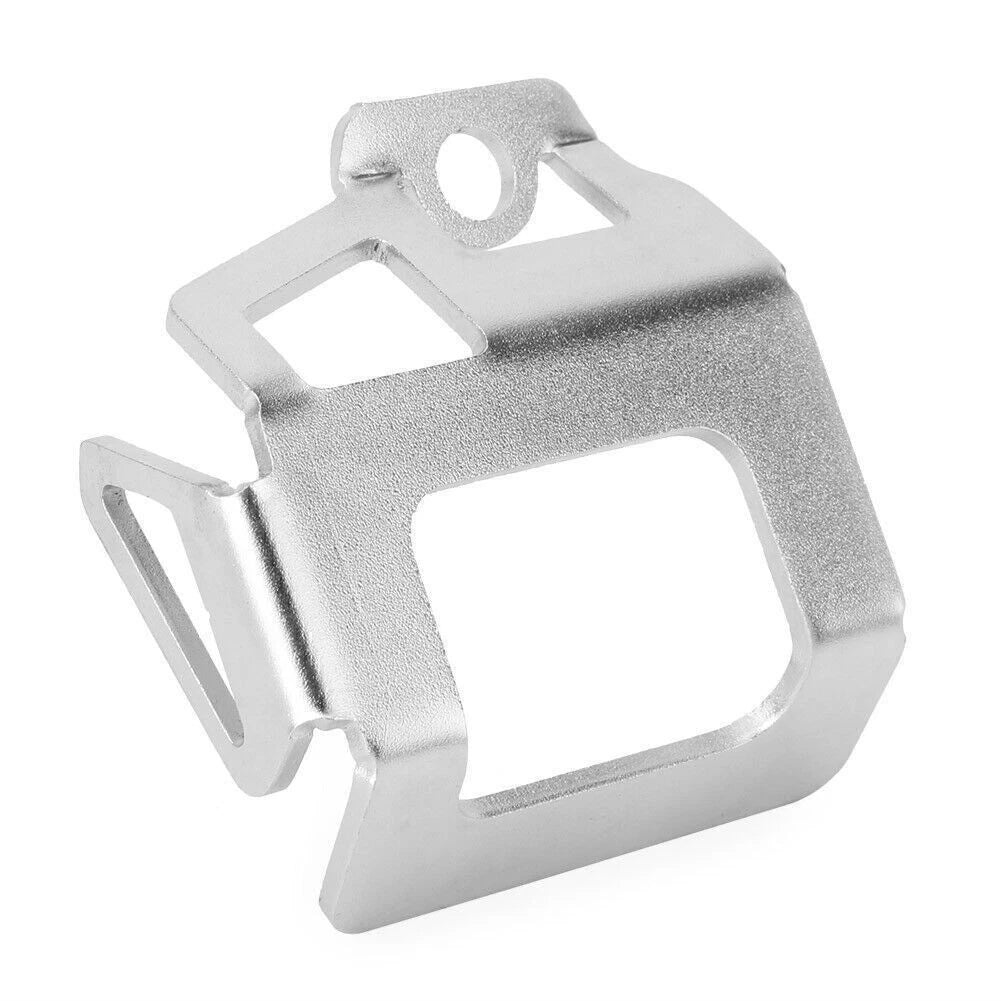 Rear Brake Fluid Reservoir Guard Cover Silver for Yamaha MT-09/FZ-09 (2014–2018)