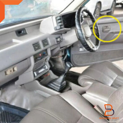 Grey Interior Door Handle LH RH Pair for Holden Rodeo TF 1988-2003