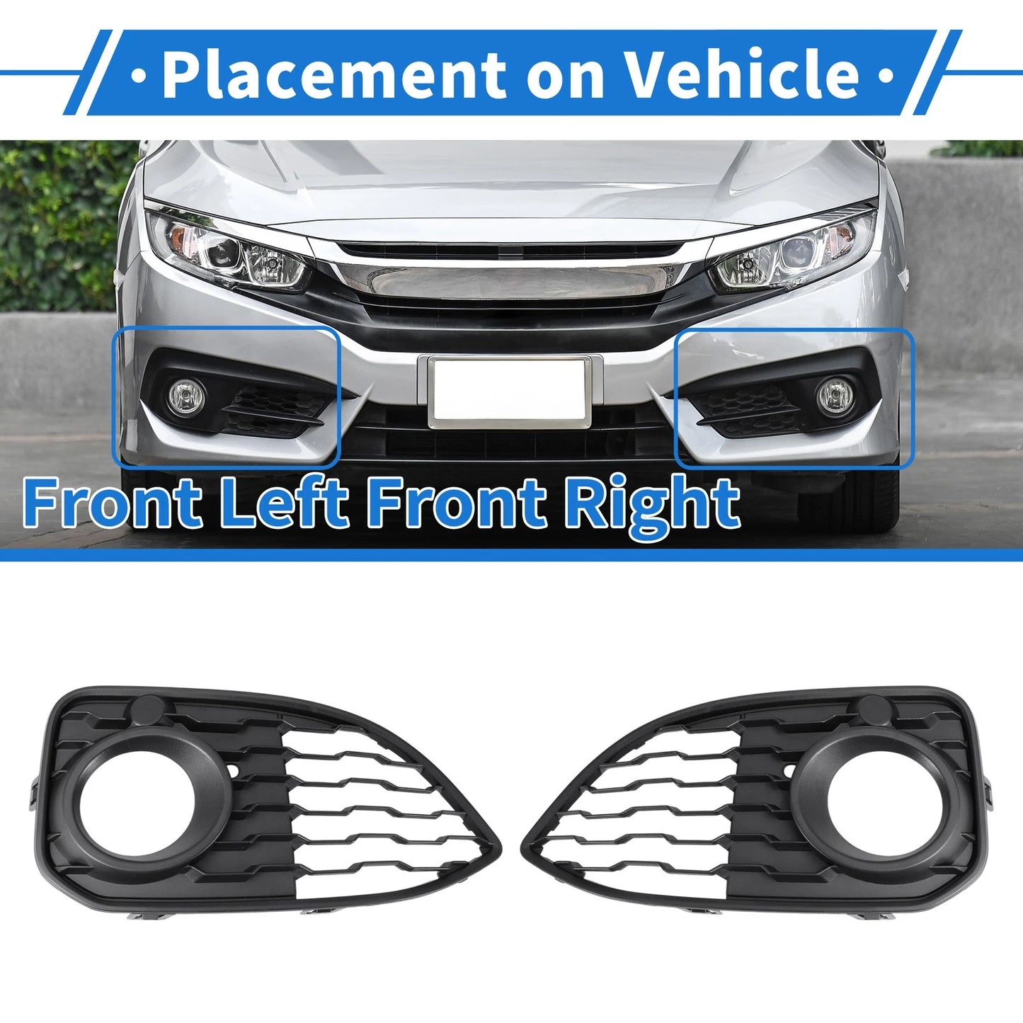 Fog Light Grill for BMW 1 Series F20 (2012–2019) No. 51118060281