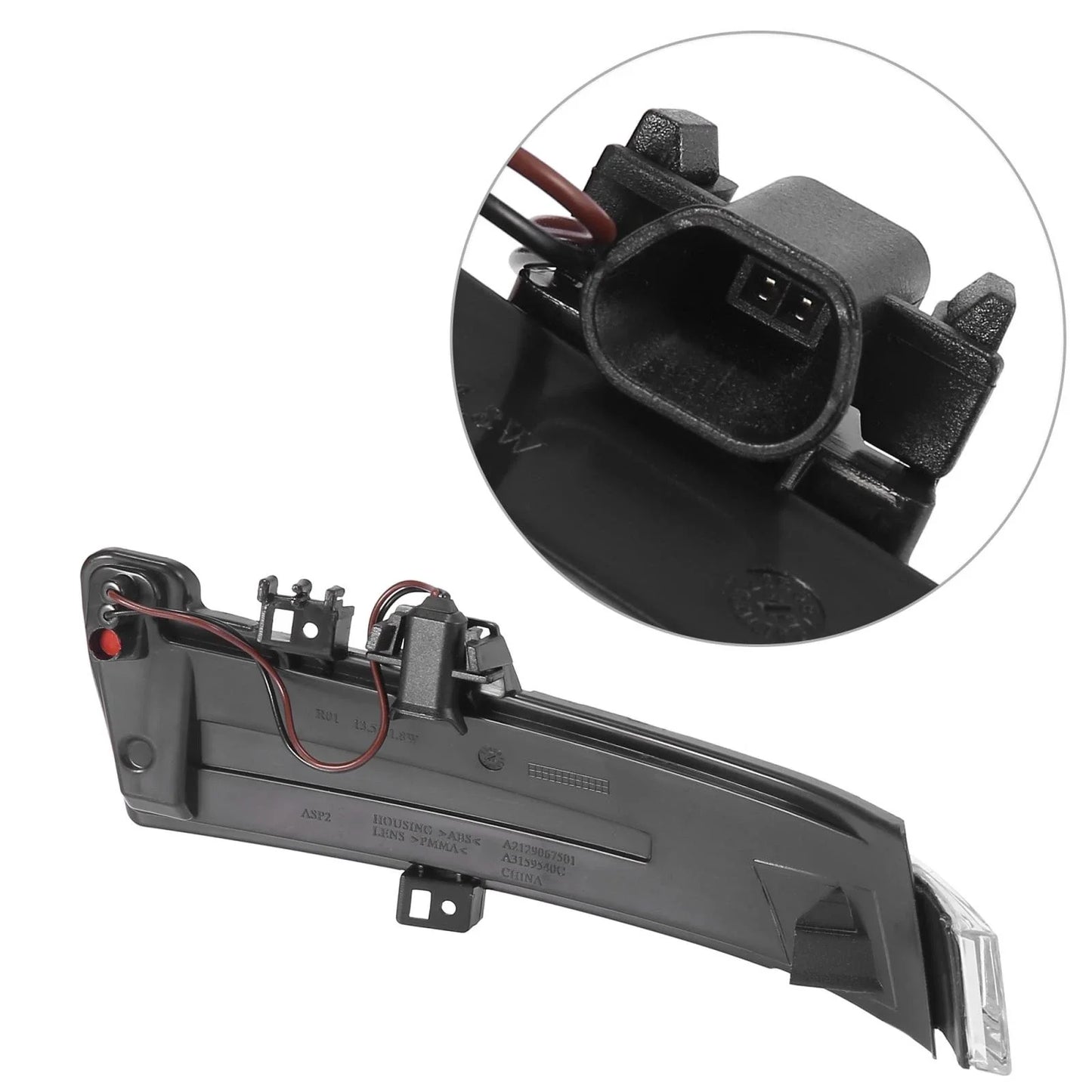 Right Side Mirror Turn Signal Light for Mercedes Benz W204 C204 W212 (2007-2015)