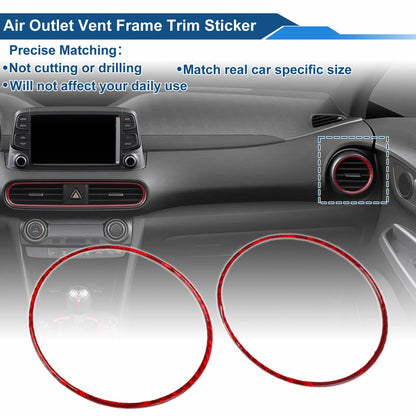 Air Condition Outlet Vent Trim Cover Frame for Hyundai Kona (2018–2023)