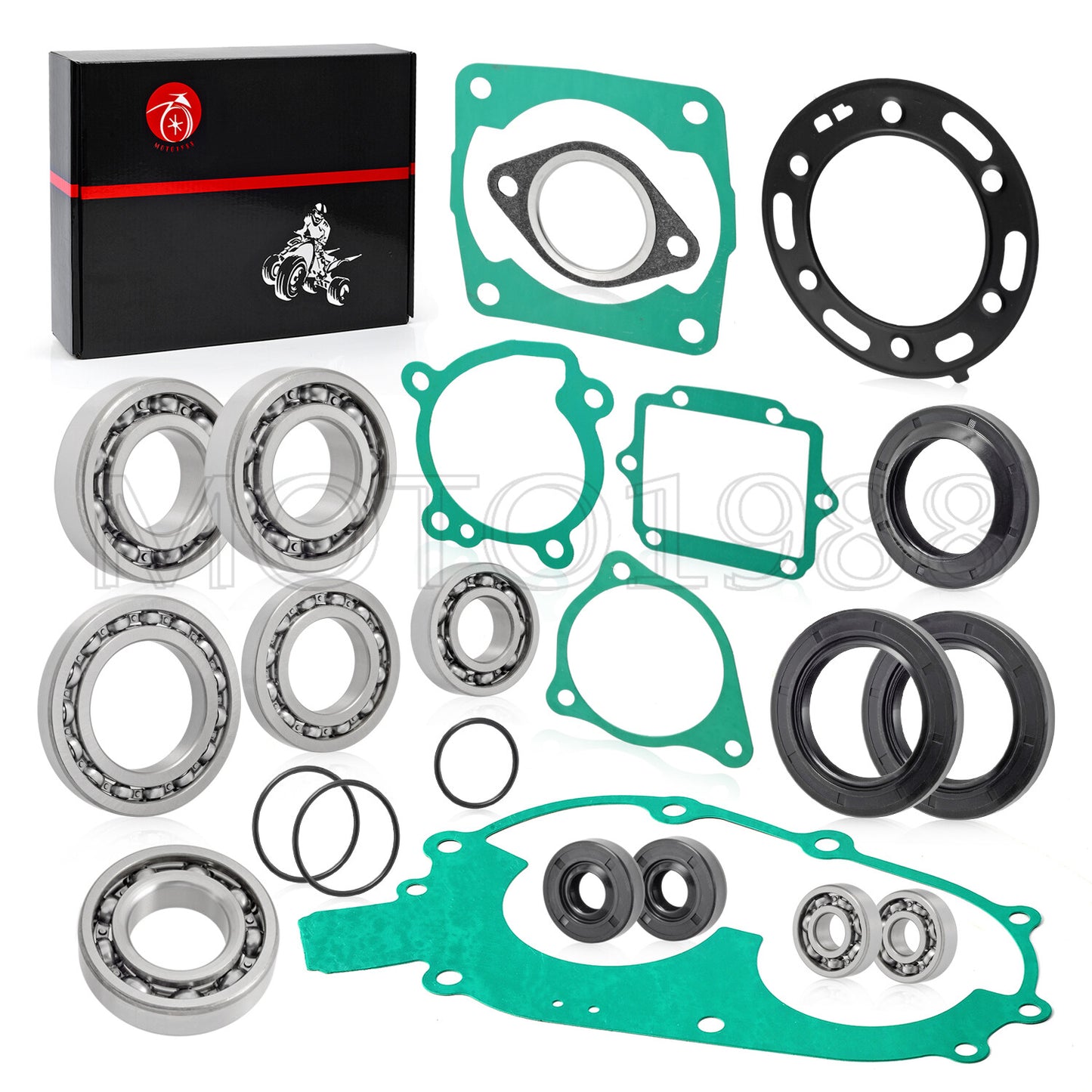 Engine Bearing Seals Gasket Rebuild Kit for Polaris Sportsman 400 (2000–2006)