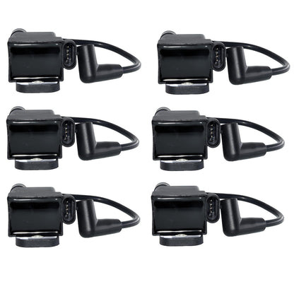 Set of 6 Ignition Coils for Mercury 30-300HP (1996–2007)