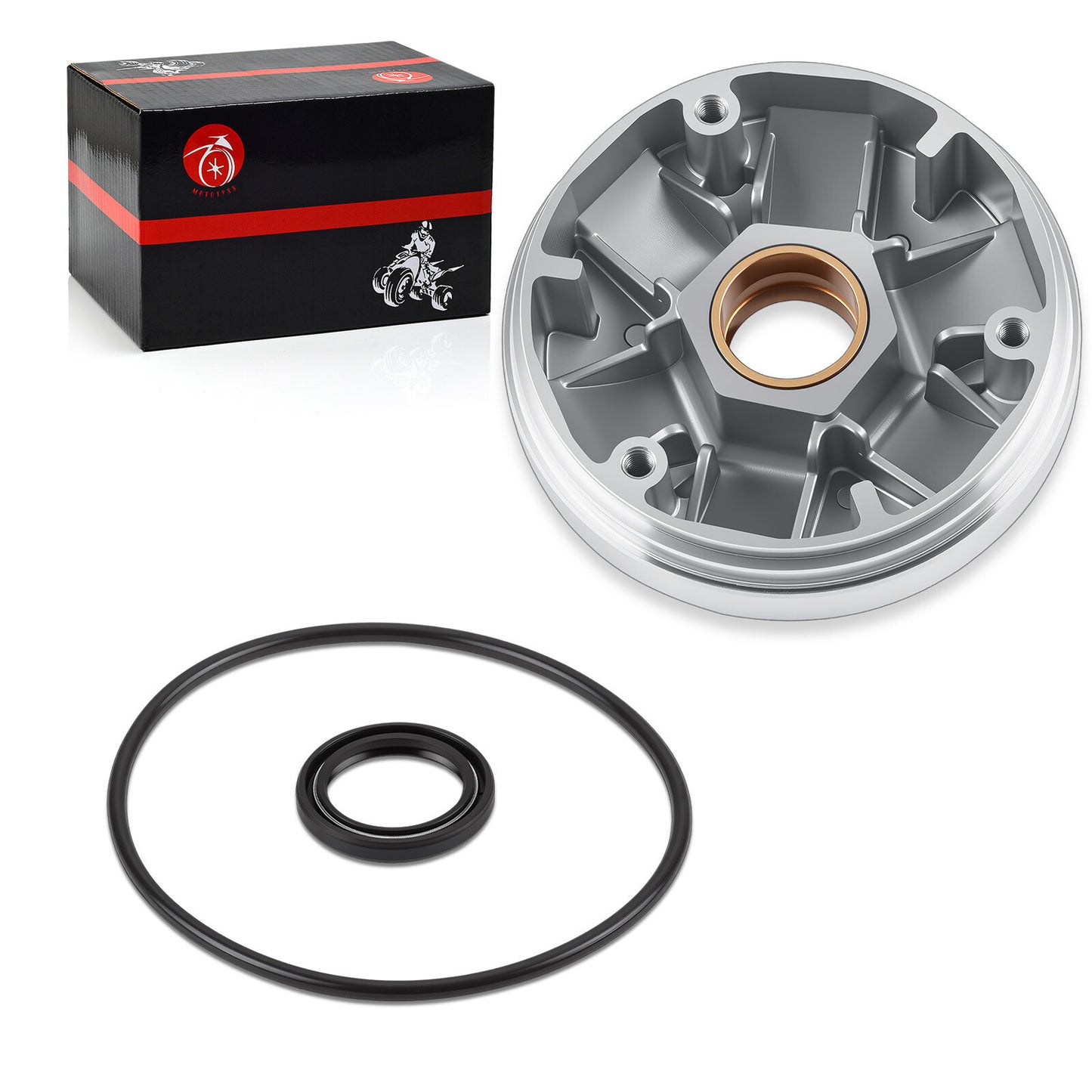 Moveable Drive Face Sheave & O-Ring Seal for Suzuki QuadSport 80 (1987–2006)