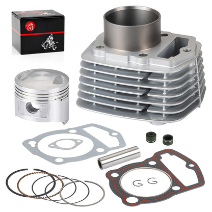 Top End Rebuild Kit with Piston and Gasket for Honda XR200 XR200R XL200R