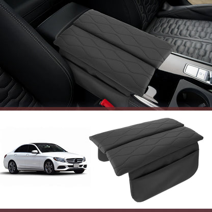 Center Console Cover for Mercedes Benz EQC 400 (2019–2023) Leather Armrest