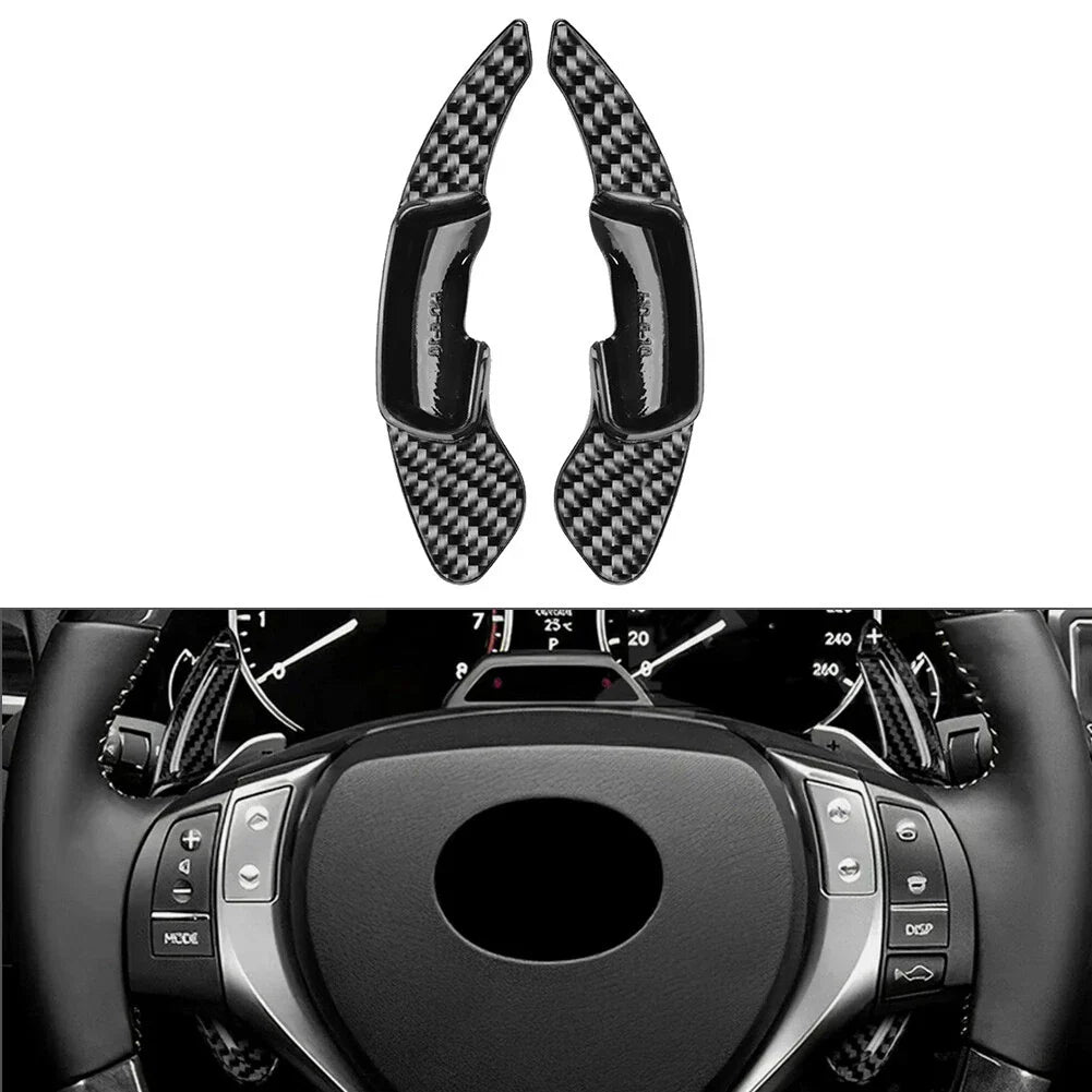 Steering Wheel Shift Paddle Extensions for Lexus RX GS 200t 300 350 450h GX460 (2016-2023)