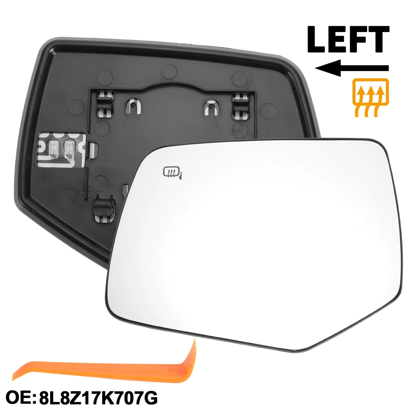 Heated Mirror Glass for Ford Escape (2008–2012)