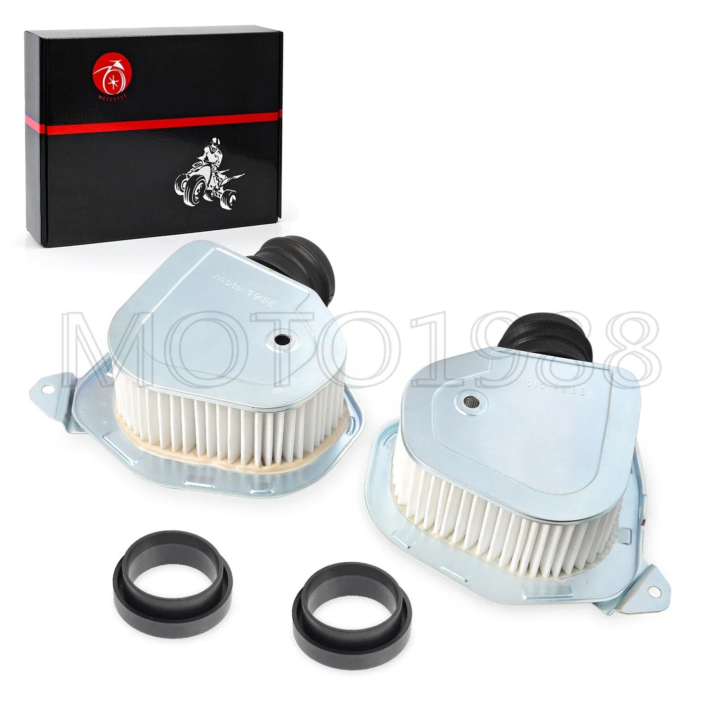 2 x Air Filter Set Right & Left for Honda CB350G Super Sport (1969–1970)