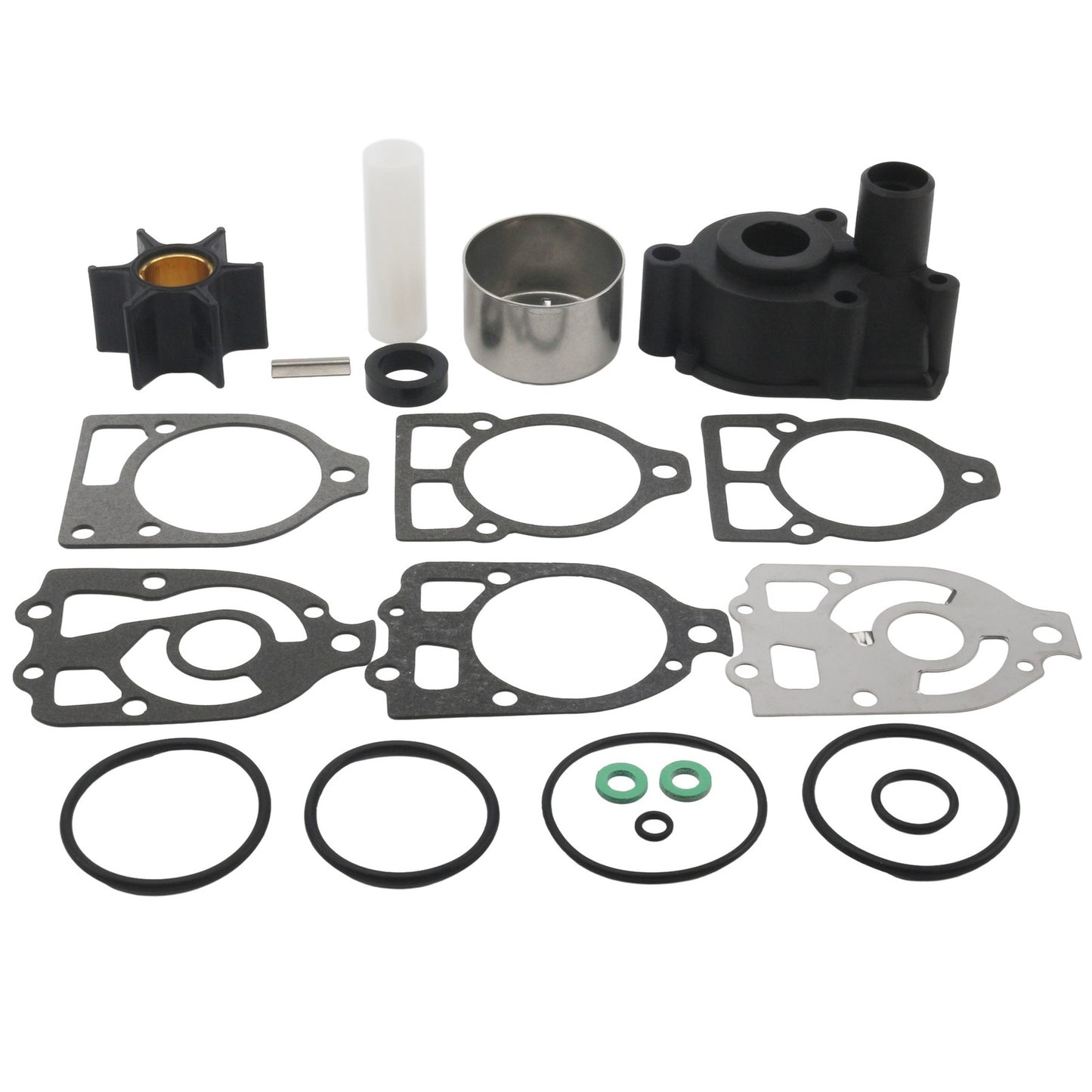 Water Pump Impeller Kit for Mercury V6 150 175 200 225 Hp (1978–1985)