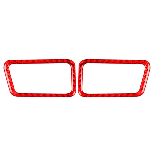 Carbon Red Inner Upper Air Vent Outlet Cover Trim for Subaru WRX STi (14-21)