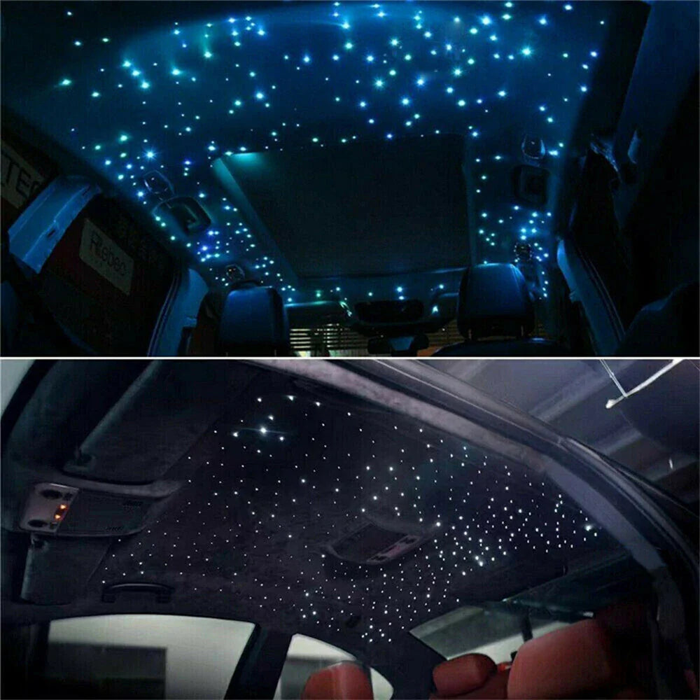 20W RGBW Twinkle Fiber Optic Dual Light Roof Stars for Car Light Source