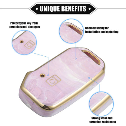 Key Fob Cover for Kia Soul (2020–2022) TPU Protection Pink