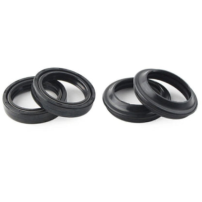 4 x Black Oil Seals Dust Seals for Front Fork Damper Shock Absorber (50-63)