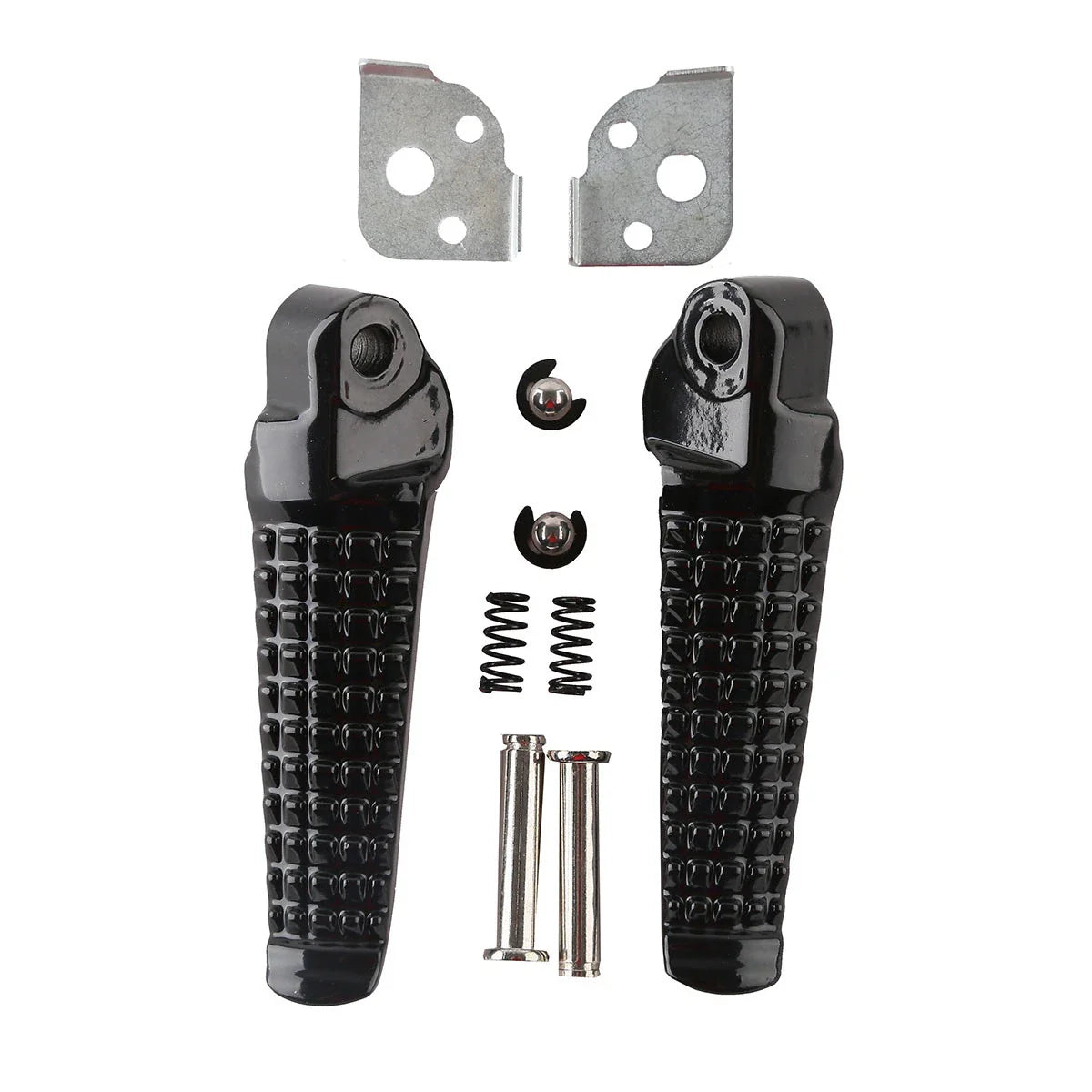 Black Rear Footrest Footpeg Bracket for Suzuki GSXR1000 (2003-2006)
