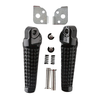Black Rear Footrest Footpeg Bracket for Suzuki GSXR1000 (2003-2006)