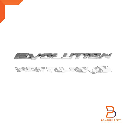 Chrome Tailgate Badge Emblem for Mitsubishi Lancer Galant (2002-2006)