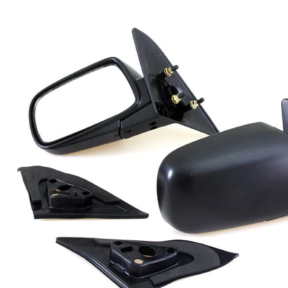 Manual Door Mirrors Pair for Toyota Corolla (1995–2000)