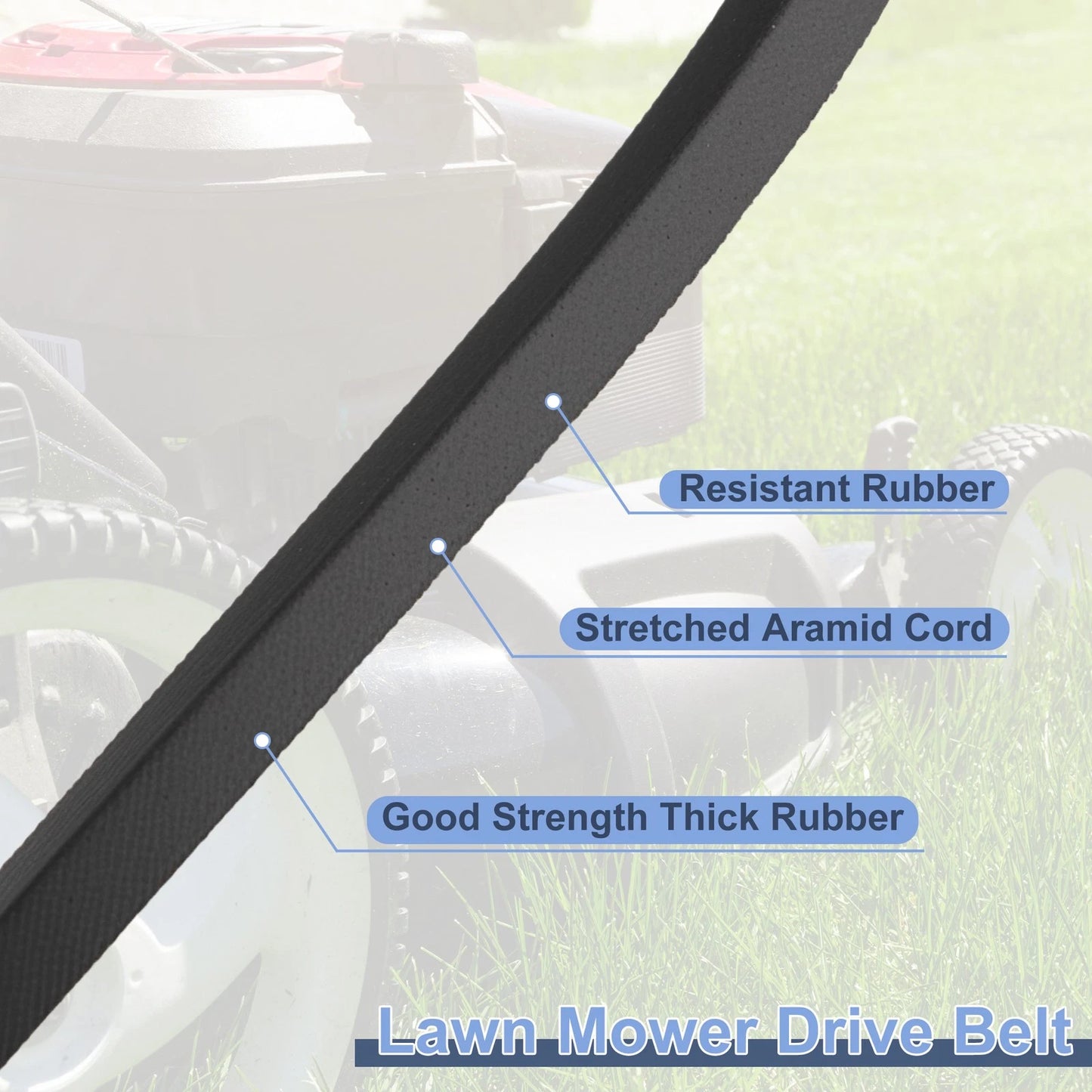 Drive Belt for Husqvarna CTH184 (No.532445886)