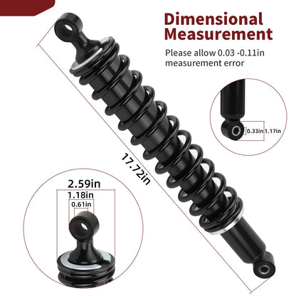 Front Shock Absorber for Honda Foreman 500 TRX500 (2005–2016)