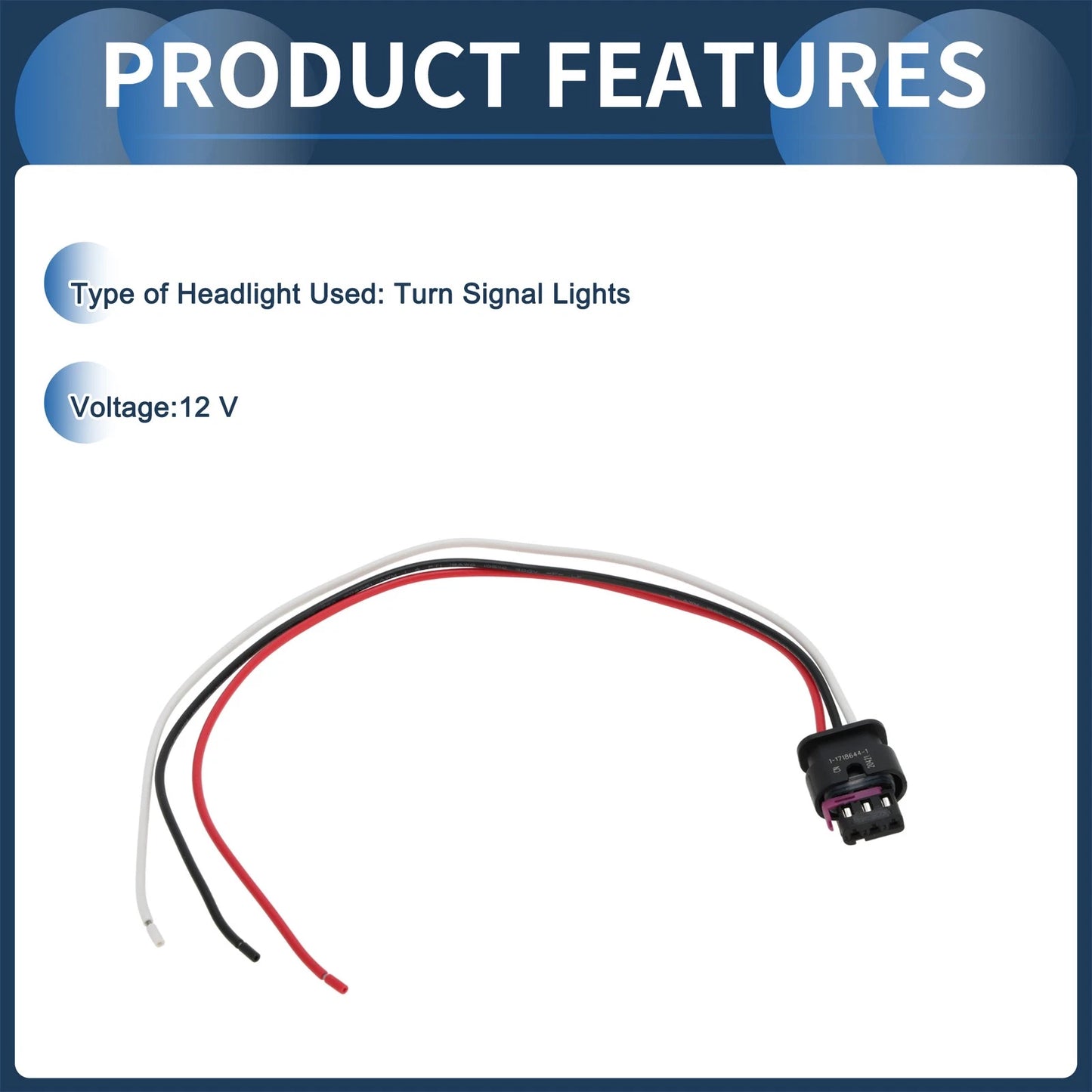 Headlight Wiring Harness Assembly No.68433778AF for Dodge Durango (2021–2024)
