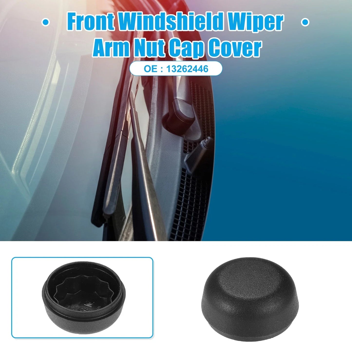 Wiper Arm Nut Cover Cap for Buick Cascada 2016-2019