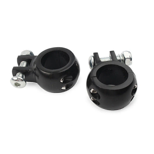 1-1/4" Engine Crash Bar Foot Peg Mount Bracket for Harley Universal