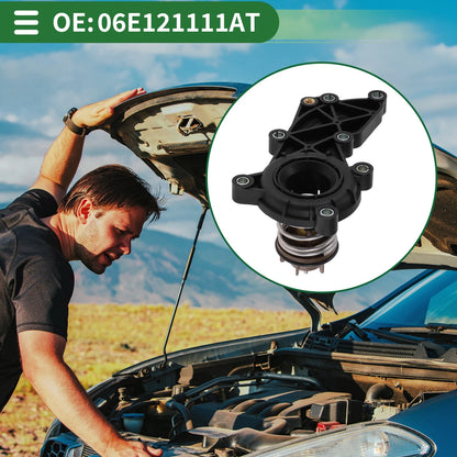 Engine Coolant Thermostat Housing Assembly for Audi A6 Quattro A7 Quattro (2012–2018)