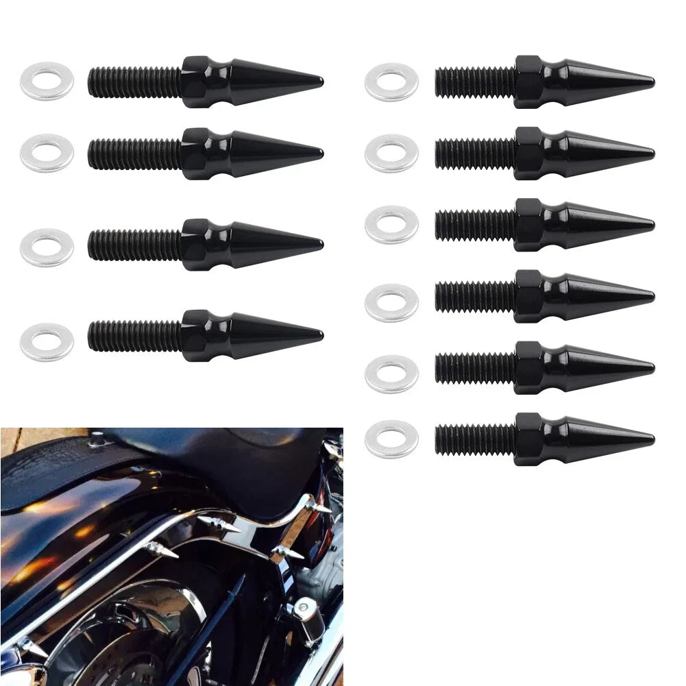 10pc Rear Mudguard Strut Bolts for Harley Softail FXST, FLSTN, Fat Boy