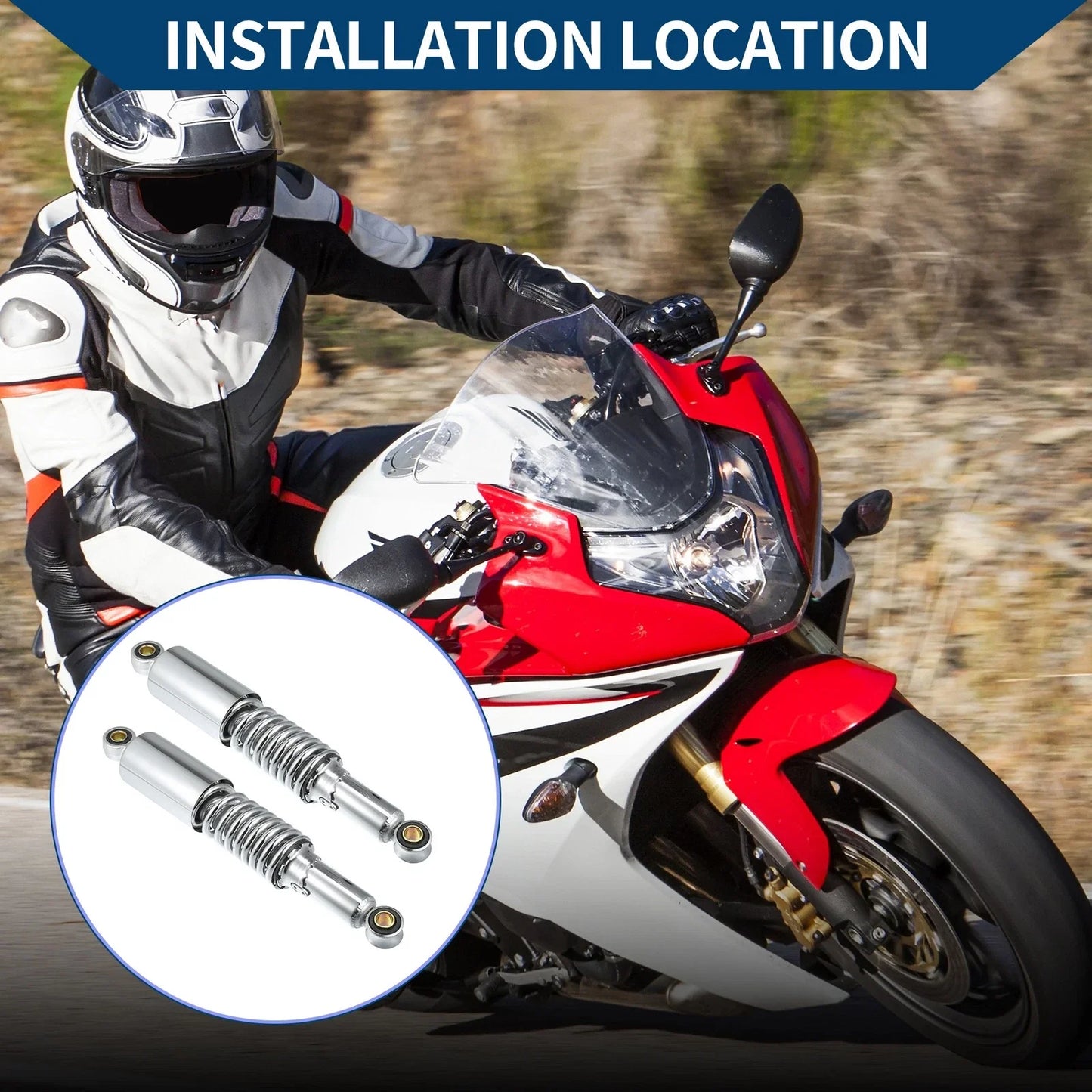 Motorcycle Rear Suspension Shock for Honda CB400ss (2000-2007)