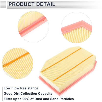 1 x Engine Air Filter for BMW 5 Series Long life (2009 - 2011)