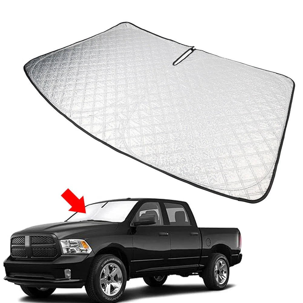Foldable Windshield Sun Shade for Dodge RAM 1500 (2011-2018)