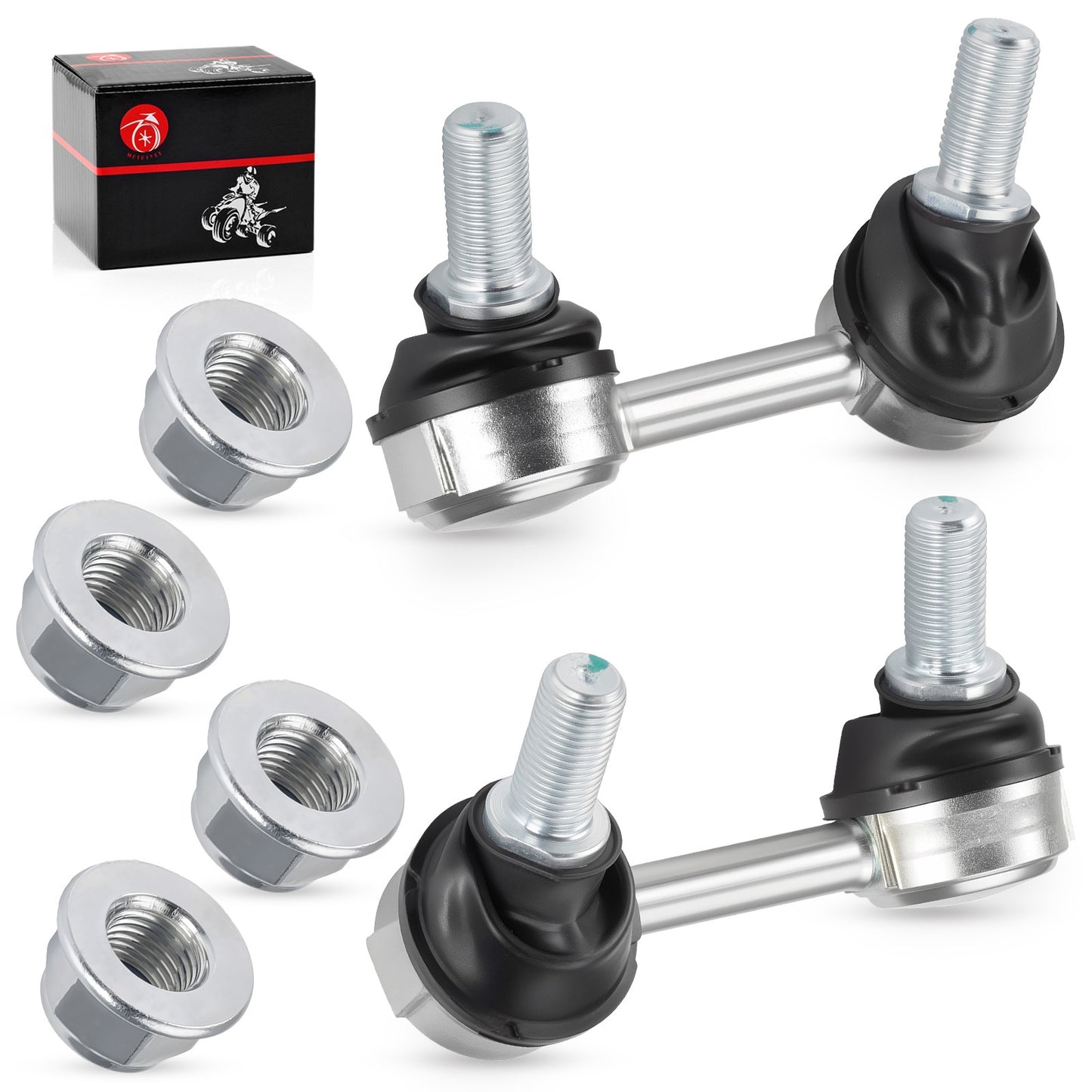 Set of 2 Front Sway Bar Stabilizer End Links for Can-Am Maverick X3 Max Turbo (2018–2024)