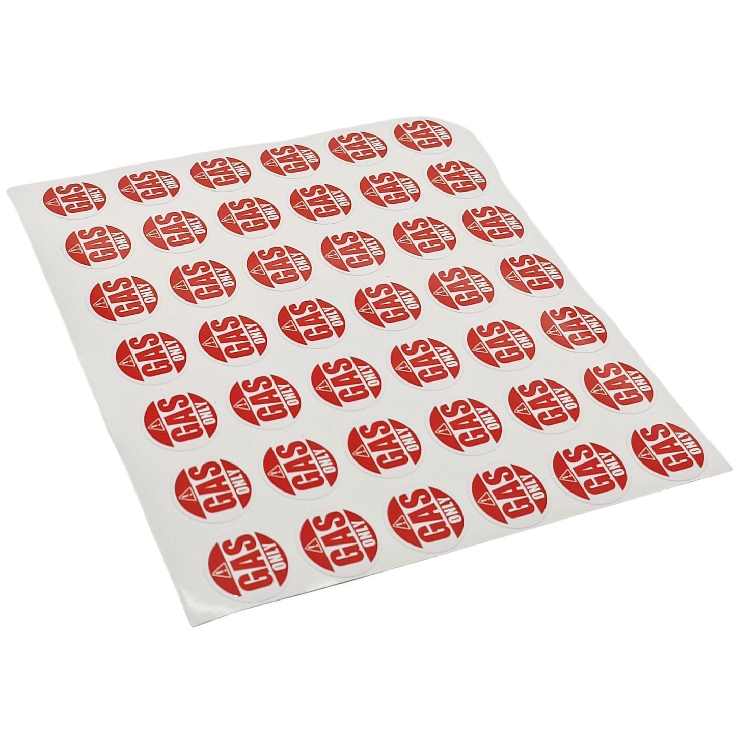 42 Pcs Weatherproof Vinyl Gas Fuel Tank Stickers for Trucks