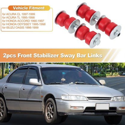 2X Front Sway Bar Links K90122 for Acura CL TL Honda Accord Odyssey (1995–1998)