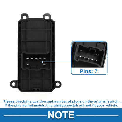Power Window Switch for Honda CR-V 2012-2013 (Passenger Side)