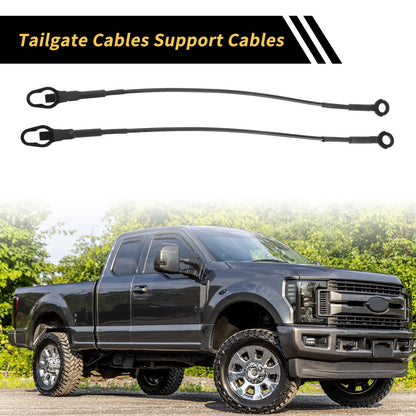 1 Pair Tailgate Cables for Ford F-150 F-250 F-350 (1997–2023)
