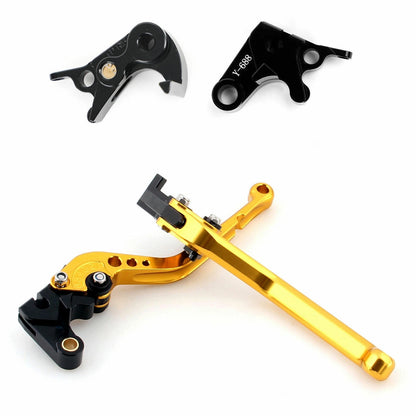 Adjustable Clutch Brake Levers for Daytona 955i Sprint ST (1997–2006) Black
