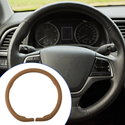 Steering Wheel Cover   - PU Artificial Leather 14.96" Light Brown
