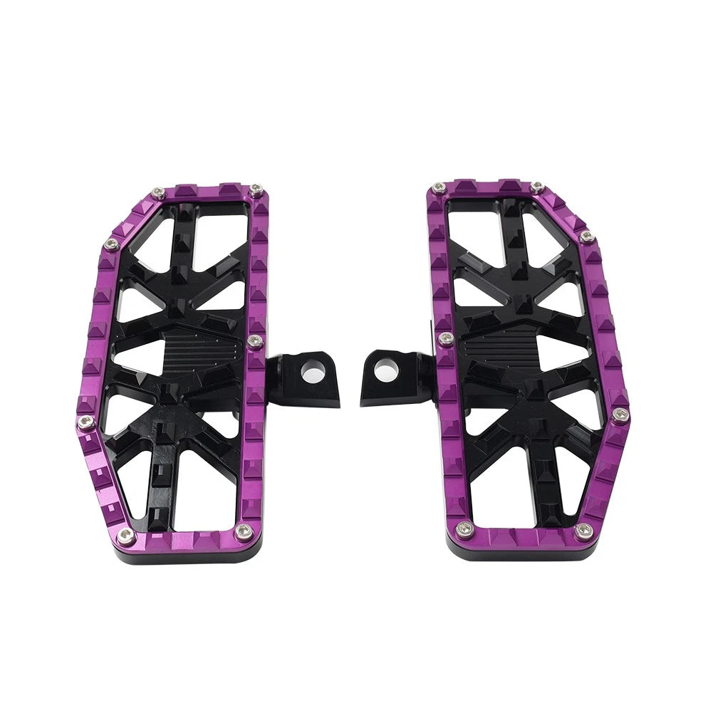 Set of 2 Passenger Footrest Rear Foot Pegs for Harley Nightster RH975 (2022–2023)
