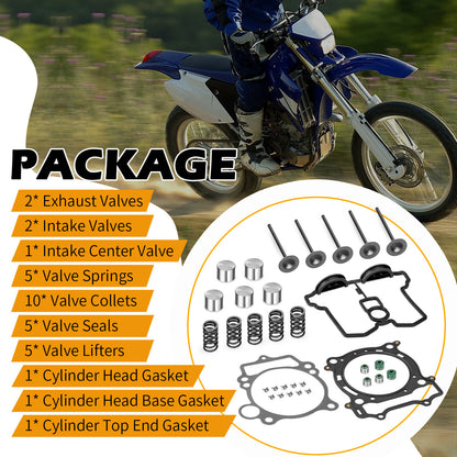 Intake Exhaust Valve Spring Gasket Kit for Yamaha WR450F YZ450F YFZ450 (2003–2009)