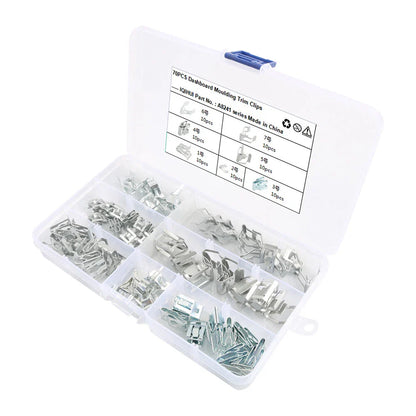 Dashboard Retainer Clips for Instrument Panel Moulding - A (Fits Various Years)